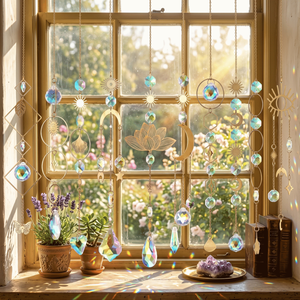 Decorative Light Catcher Hanging Set