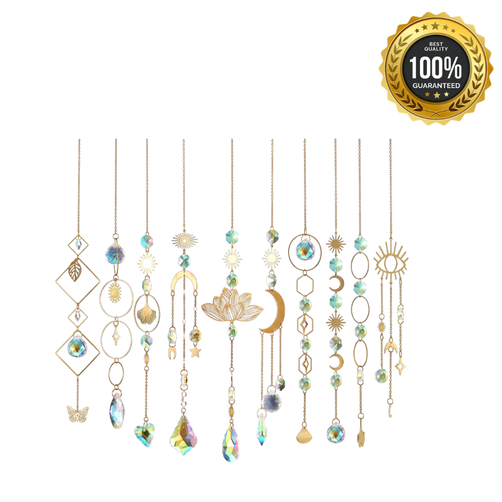 Decorative Light Catcher Hanging Set