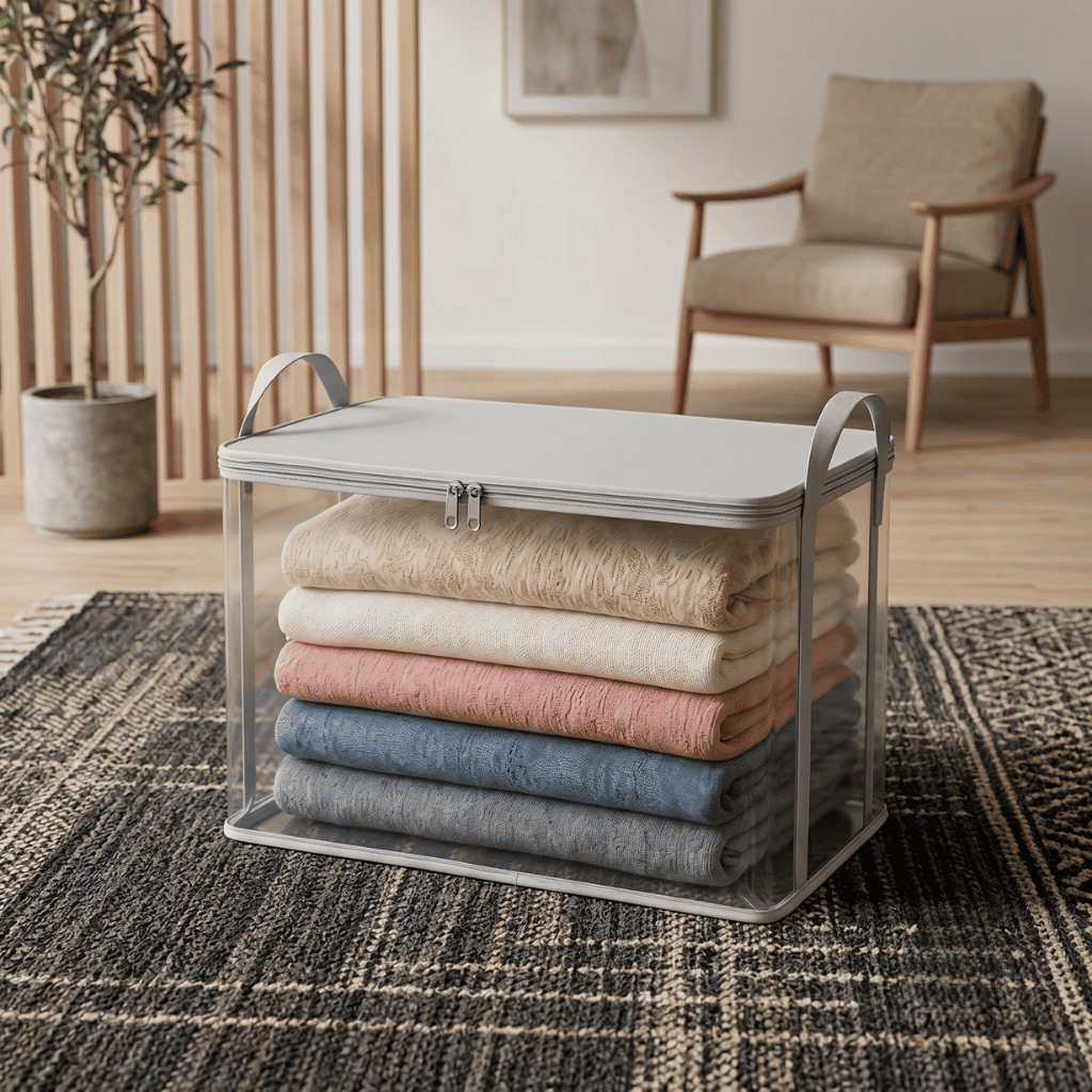 Multi-Purpose Transparent Storage Box