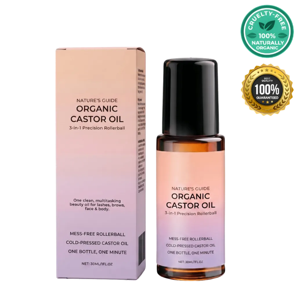 Premium Organic Castor Oil Roll-On